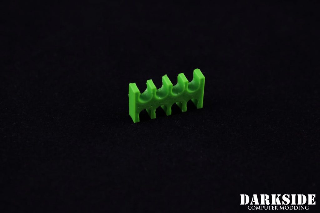 8-pin Cable Management Holder Comb - Green-2