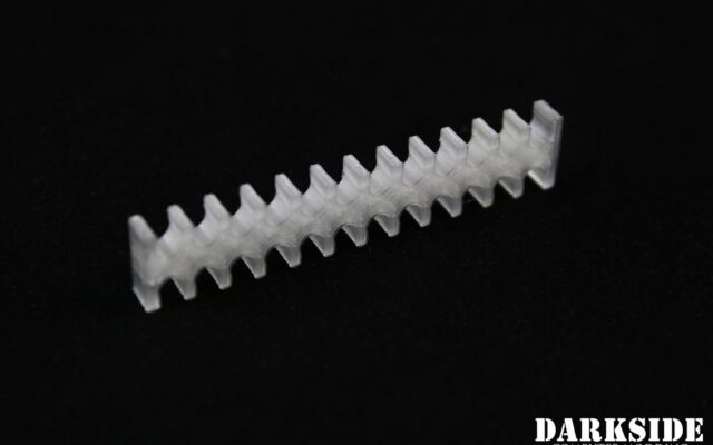 24-pin Cable Management Holder Comb - Frosted
