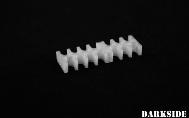 14-pin Cable Management Holder Comb - Frosted