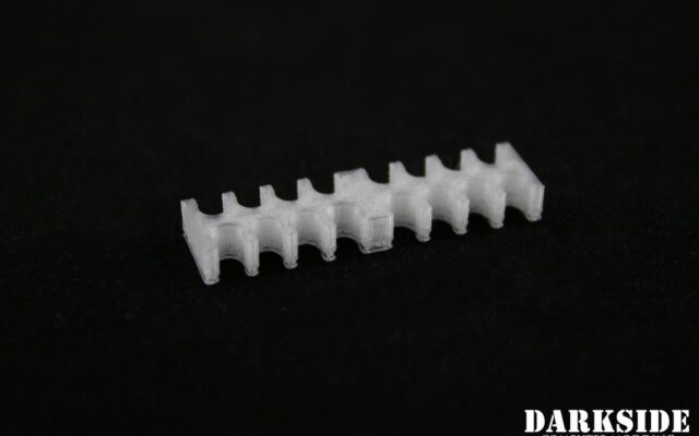 16-pin Cable Management Holder Comb - Frosted