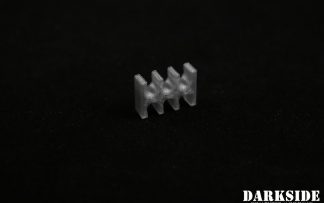 8-pin Cable Management Holder Comb - Metallic Silver