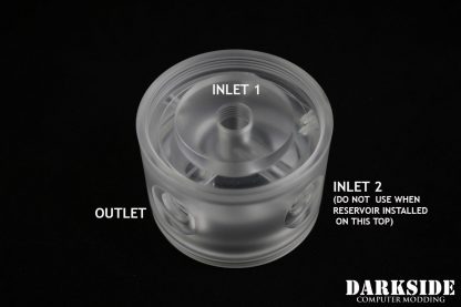 D5 BARREL 590  Reservoir-Top Combo -Black  (pump installation optional) EXTREME CUSTOMRev2-3