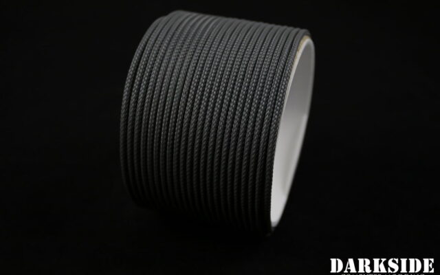 5/64" ( 2mm ) DarkSide HD Cable Sleeving - Gun Metal-2