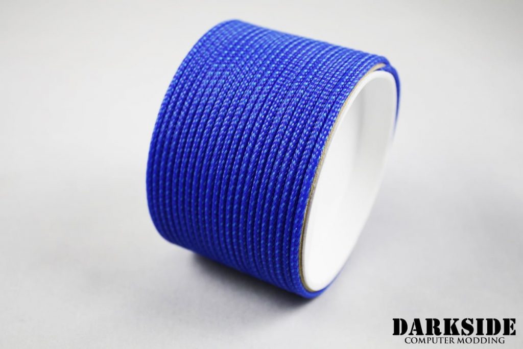 5/64" ( 2mm ) DarkSide HD Cable Sleeving - Sky Blue II-3