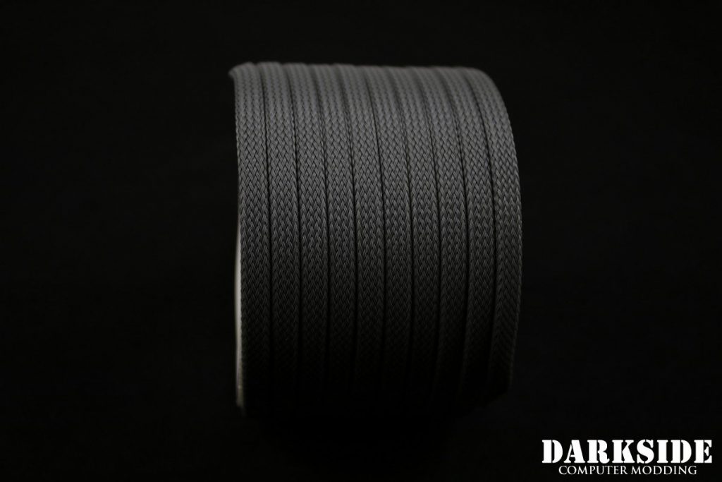 1/4" ( 6mm ) DarkSide High Density Cable Sleeving - Gun Metal