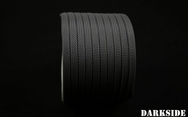 1/4" ( 6mm ) DarkSide High Density Cable Sleeving - Gun Metal