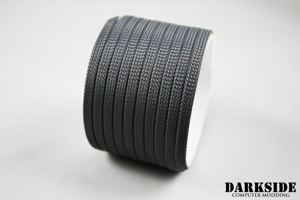 1/4" ( 6mm ) DarkSide High Density Cable Sleeving - Gun Metal-2