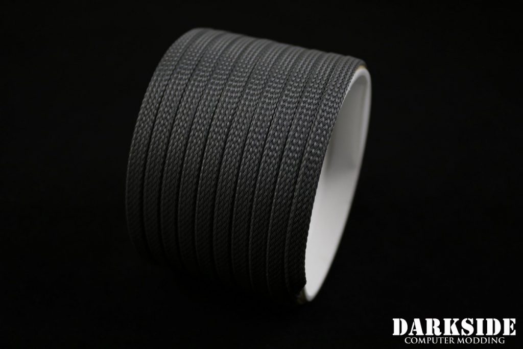 1/4" ( 6mm ) DarkSide High Density Cable Sleeving - Gun Metal-3