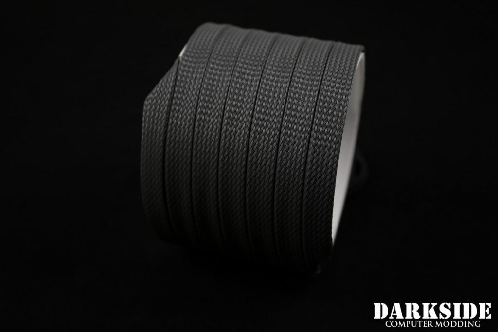 10mm HD SATA Cable Sleeving - Gun Metal-2