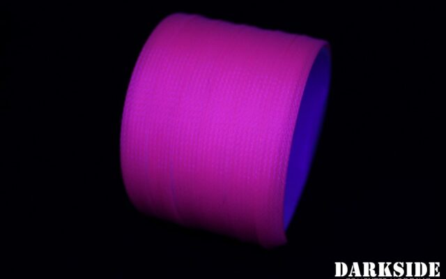 10mm HD SATA Cable Sleeving - Hot Pink (UV)