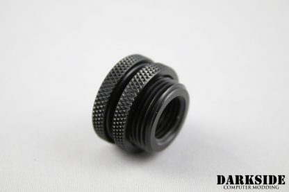 Case/Panel Fill / Drain Port - Pass Through Connector - Black-3