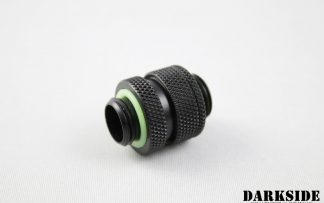 Dual G1/4" Adjustable Length Fitting (16-22mm) - Black