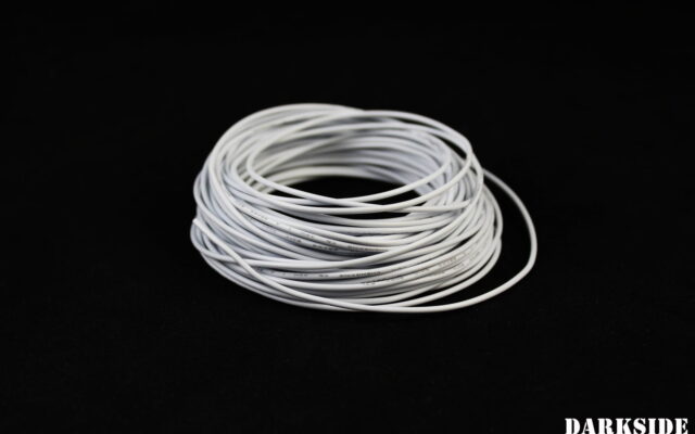 18AWG FT1 Wire - White (PSU)