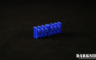 12-pin Cable Management Holder Comb - Dark Blue