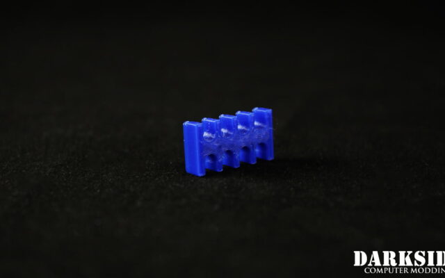 8-pin Cable Management Holder Comb - Dark Blue