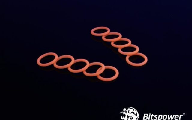 Bitspower UV Reactive Orange O-Ring (pack of 10)