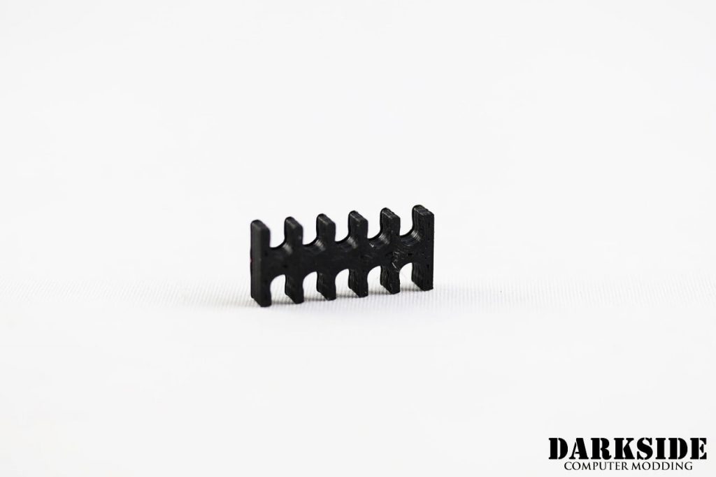 10-pin Cable Management Holder Comb - Black