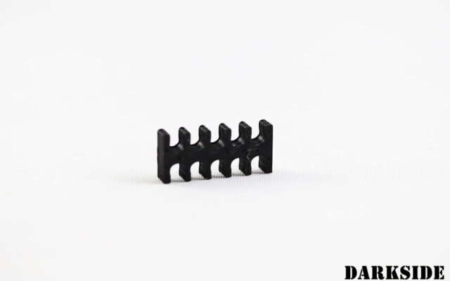 10-pin Cable Management Holder Comb - Black