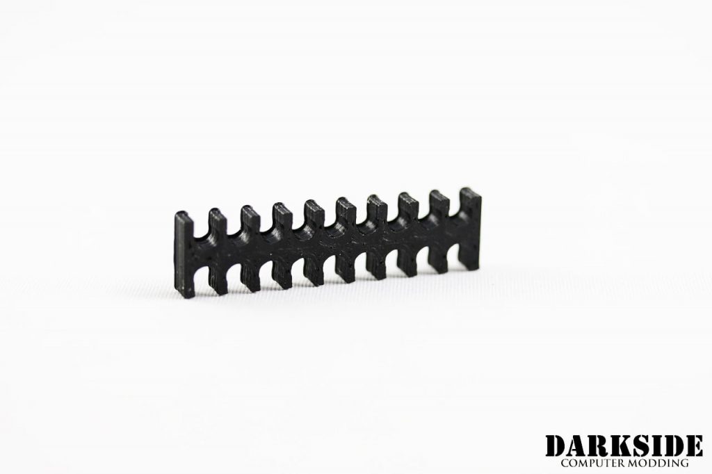 10-pin Cable Management Holder Comb - Black - Image 6