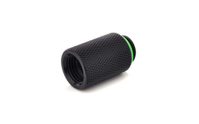 25mm  Spacer Adapter Male/Female  - Matt Black