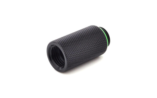 30mm  Spacer Adapter Male/Female  - Matt Black