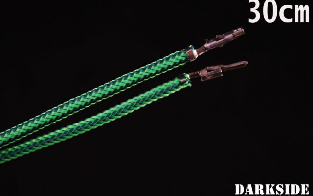 12' (30cm) Male-Female Pre-Sleeved ATX and  PCI-E Wire -Commando UV