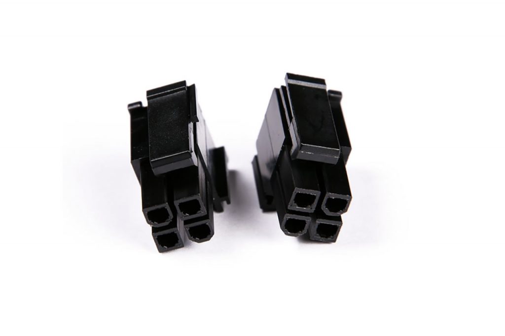 ATX EPS 4+4 Female Connector - Black