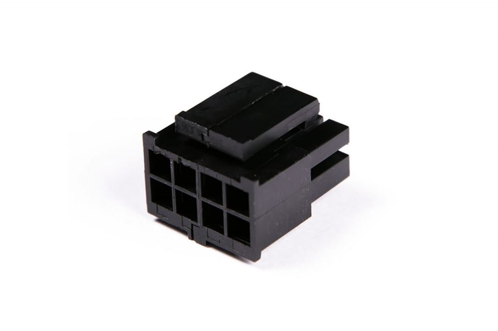 ATX EPS 4+4 Female Connector - Black - Image 2