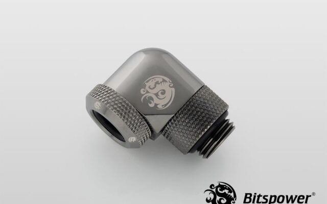Enhance Rotary 90-Degree Multi-Link Adapter 12mm - Black Sparkle