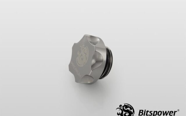 Premium G1/4" Black Sparkle Stop Fitting