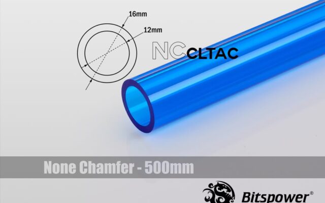 Crystal Link Tube 16mm OD - 500mm length - Blue