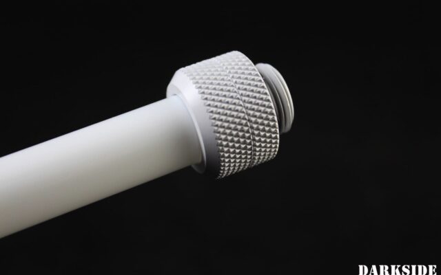 Hard Tube Straight Fitting 10/12mm - White