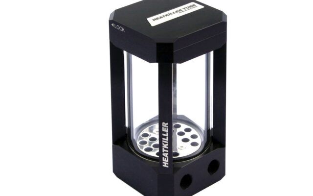 HEATKILLER Tube 100 DDC – Glass Reservoir with DDC Pump Mount - Original Top