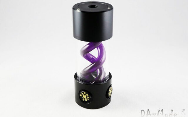 Quad Port Helix Reservoir - 155mm - Purple