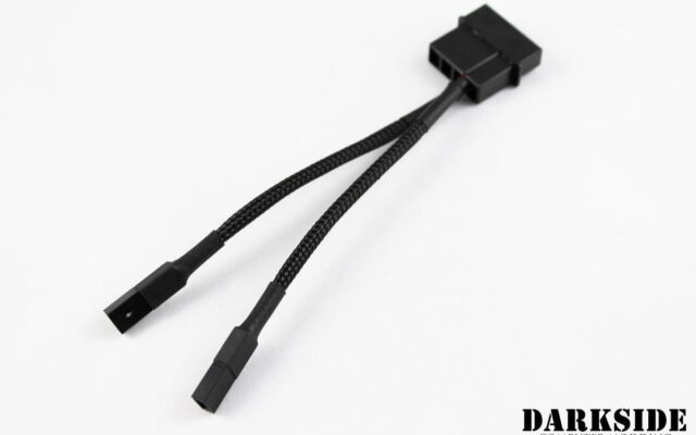 Type 6s - DarkSide Connect Y-Cable to 4-PIN MOLEX  - 4" (10cm)