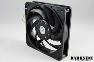 Gentle Typhoon Performance Radiator Fan - 1150rpm, 37cfm - Black Edition