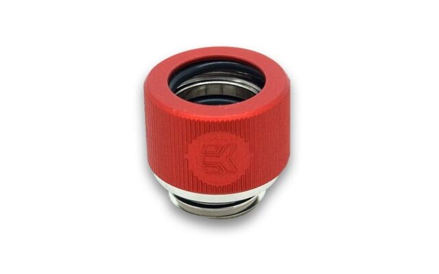 EK-HDC Fitting 12mm G1/4 - Red