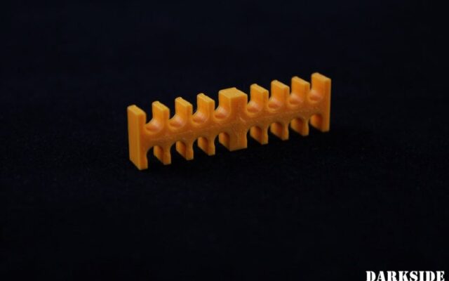 16-pin Cable Management Holder Comb - Orange