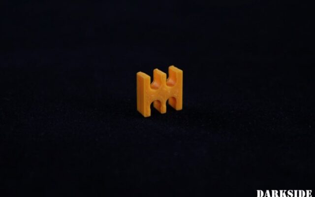 4-pin Cable Management Holder Comb - Orange