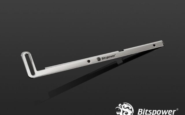 Bitspower Universal Support For VGA (Dual PCI Slot Design) – SILVER