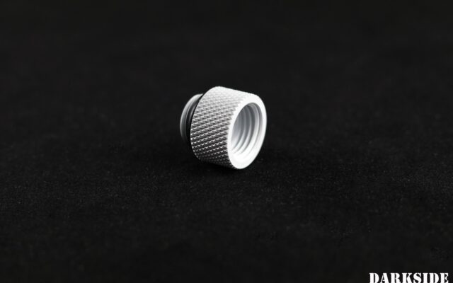 10mm Spacer Adapter - Male-Female G1/4 - White
