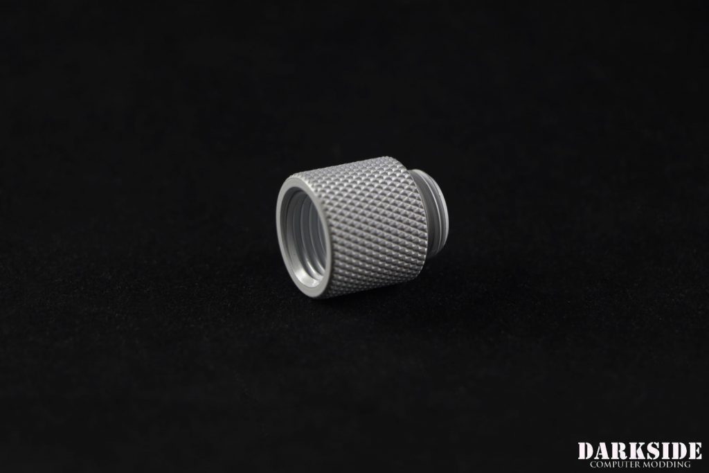 15mm Spacer Adapter - Male-Female G1/4 - White