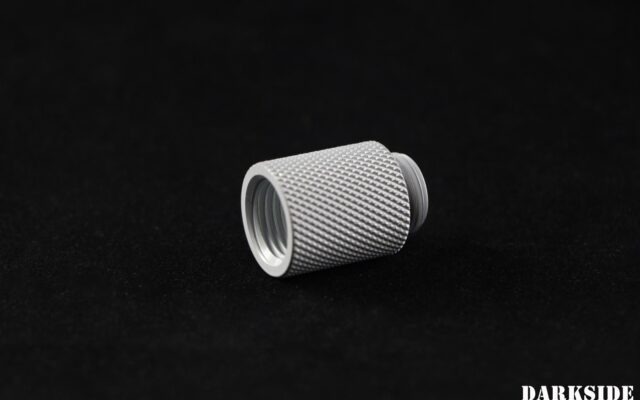 20mm Spacer Adapter - Male-Female G1/4 - White