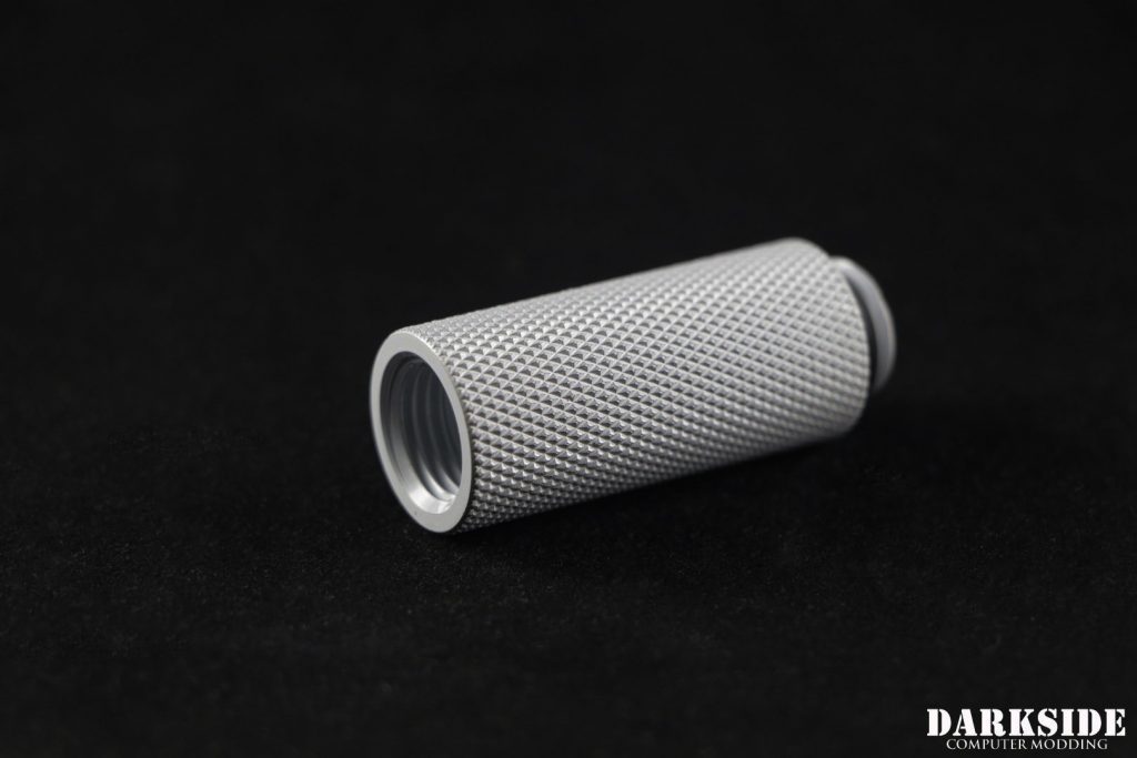40mm Spacer Adapter - Male-Female G1/4 - White