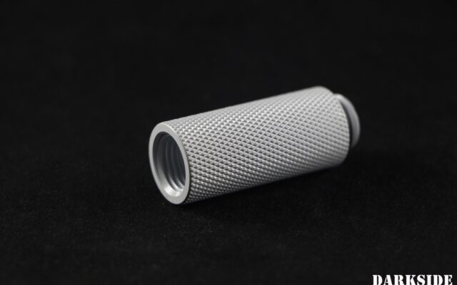 40mm Spacer Adapter - Male-Female G1/4 - White