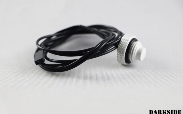 Short  Coolant Temperature Sensor Stop Fitting  - White