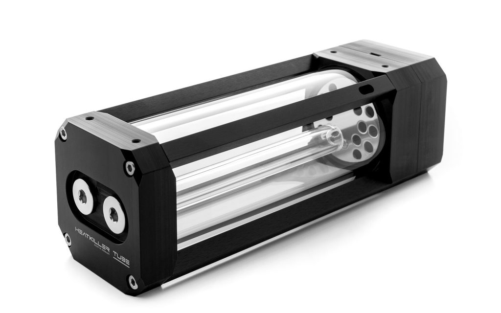 HEATKILLER Tube 150 DDC – Multi-Port Glass Reservoir with DDC Pump Mount - Image 2