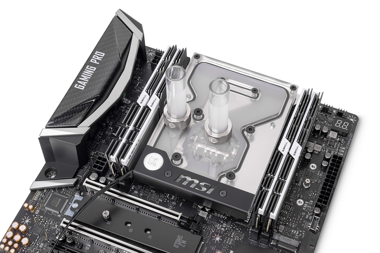 EK FB MSI X299M Gaming Pro Carbon RGB Monoblock Nickel DazMode