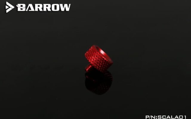 Aluminum Case Screw - Red