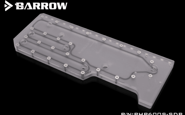 Barrow waterway plate for PHANTEKS P600S case